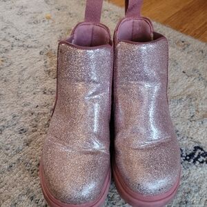 Native c13 girls pink sparkle treklite glitter boots Kensington
